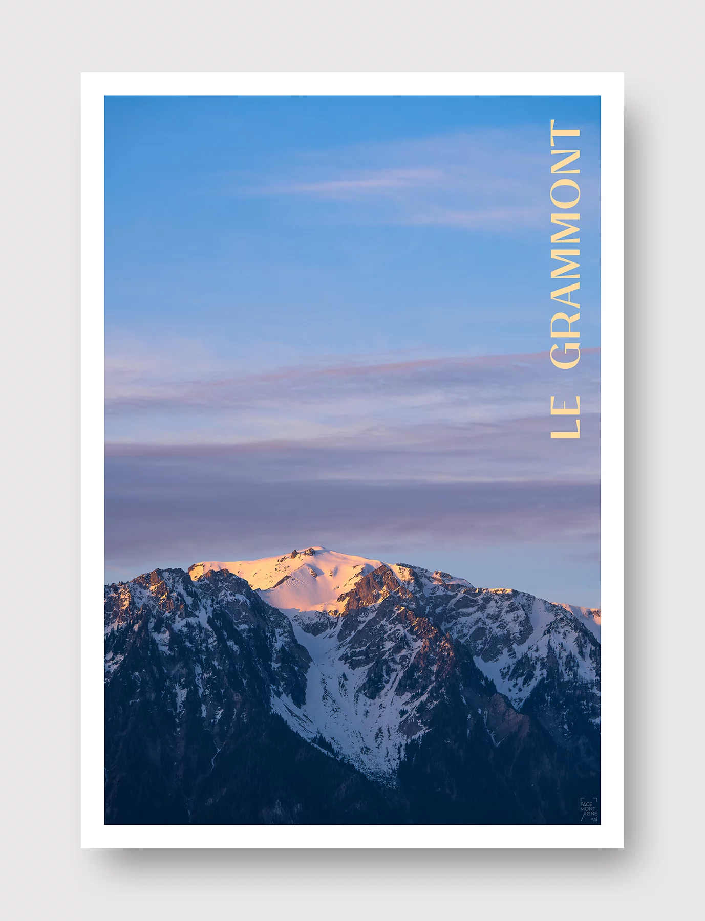 Face Montagne - Le Grammont