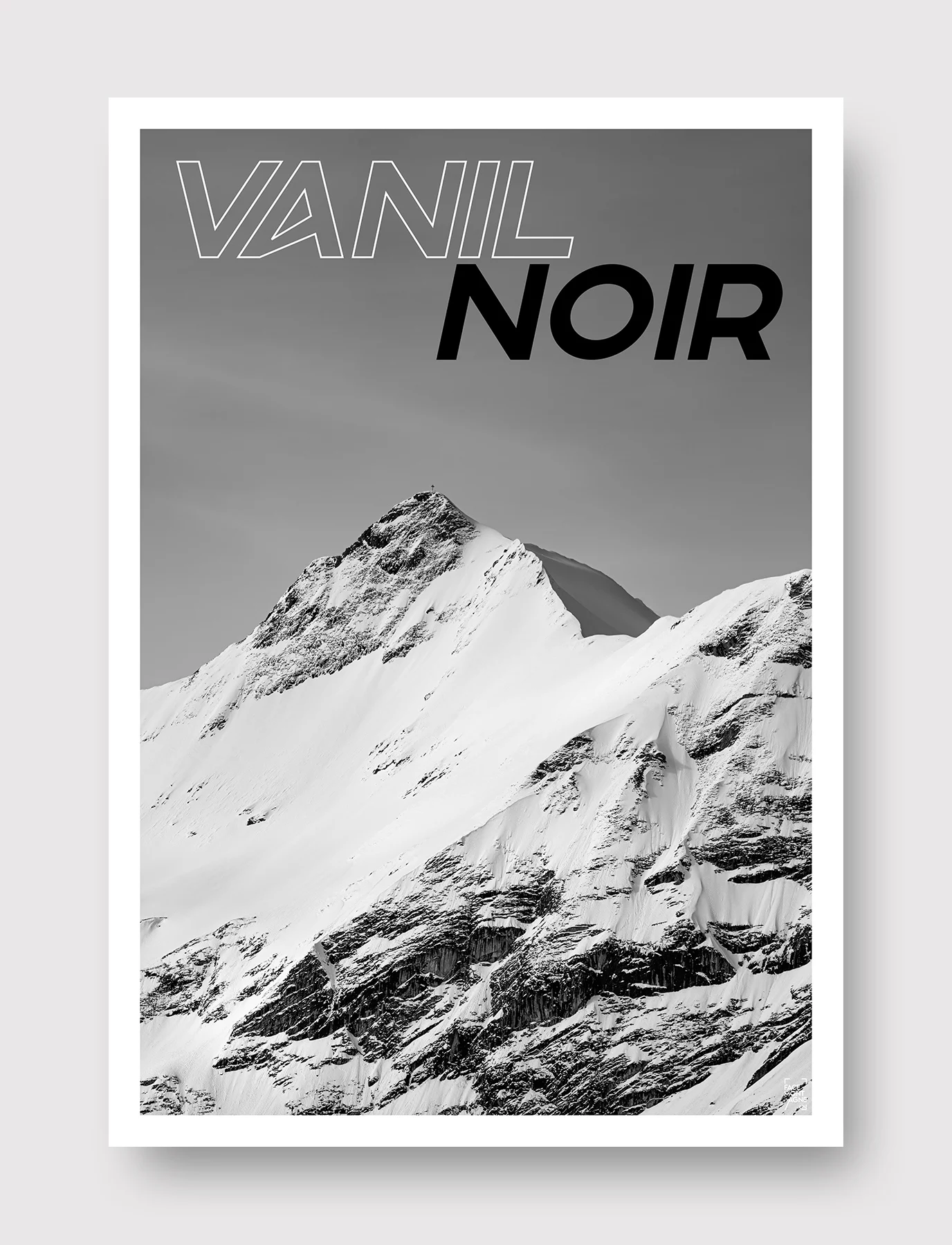 Face Montagne - Vanil Noir