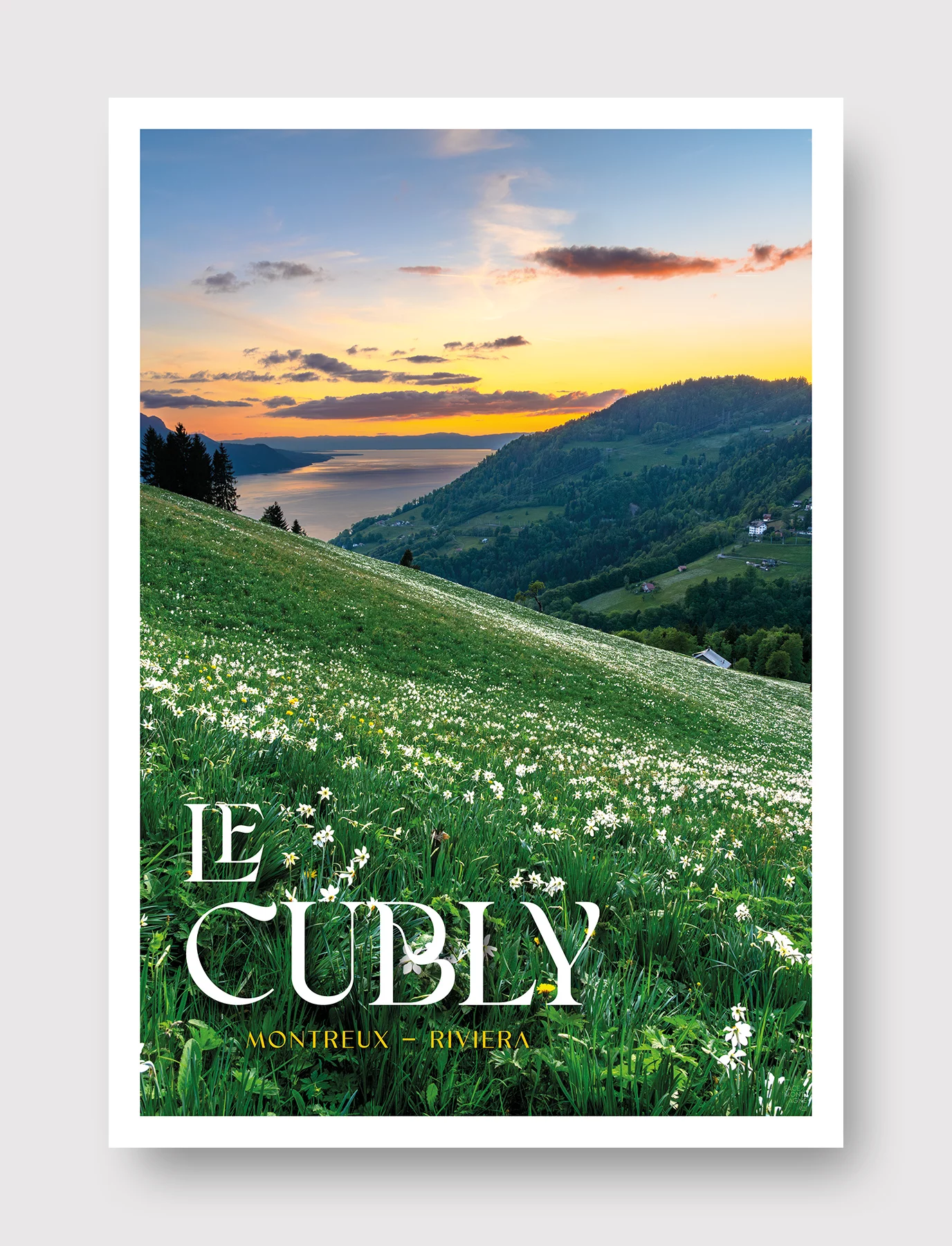 Face Montagne - Le Cubly - Montreux Riviera
