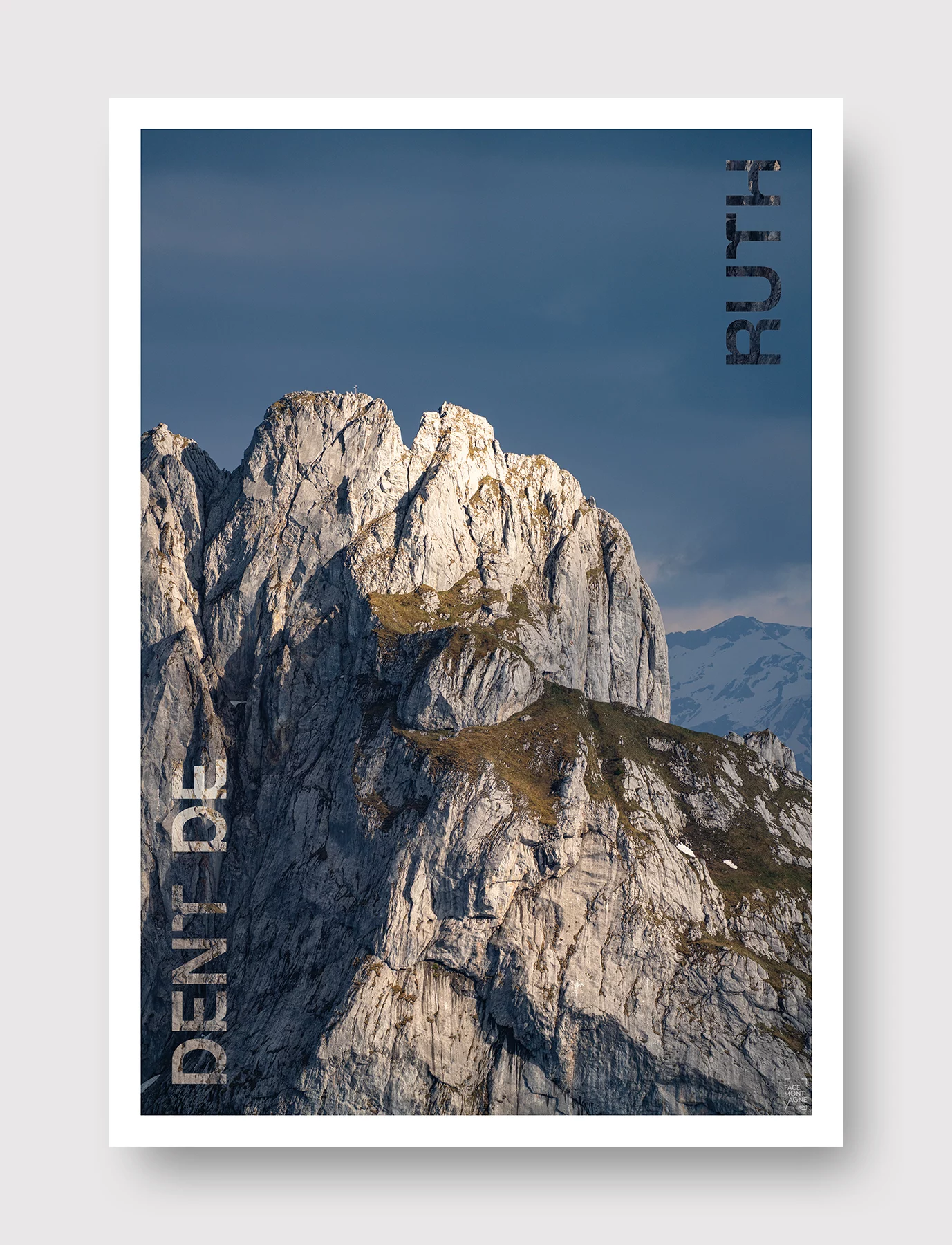 Face Montagne - Dent de Ruth