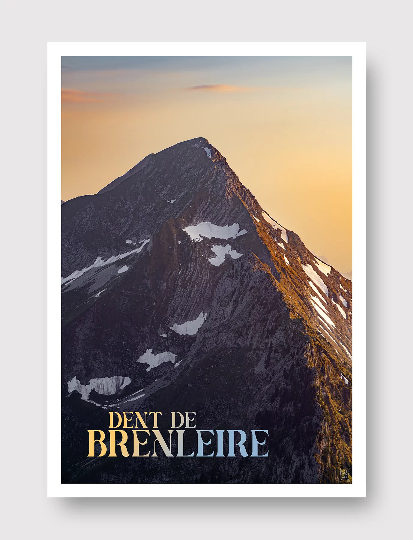 Face Montagne - Dent de Brenleire