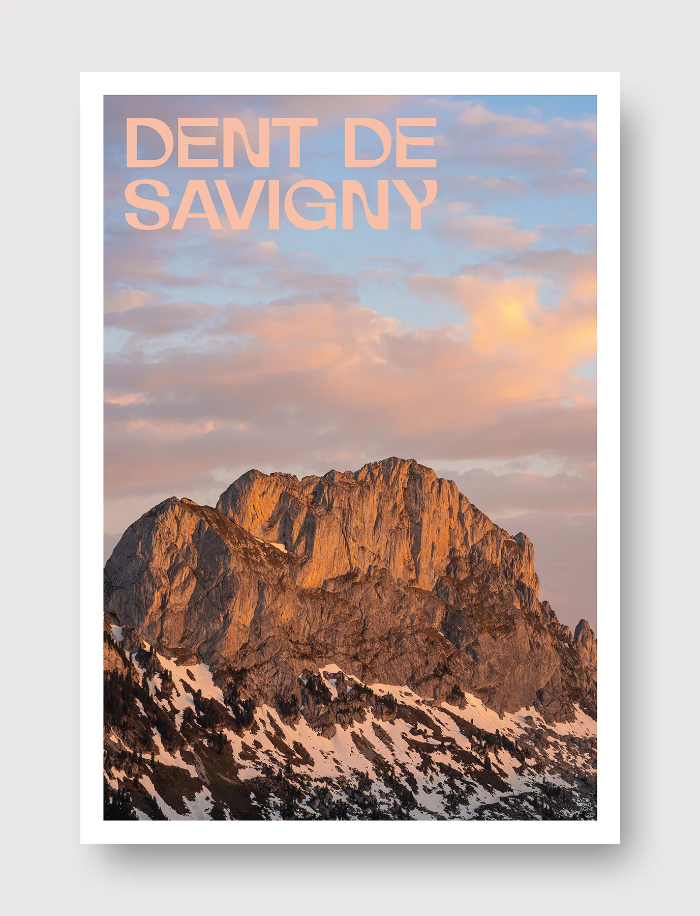 Face Montagne - Dent de Savigny
