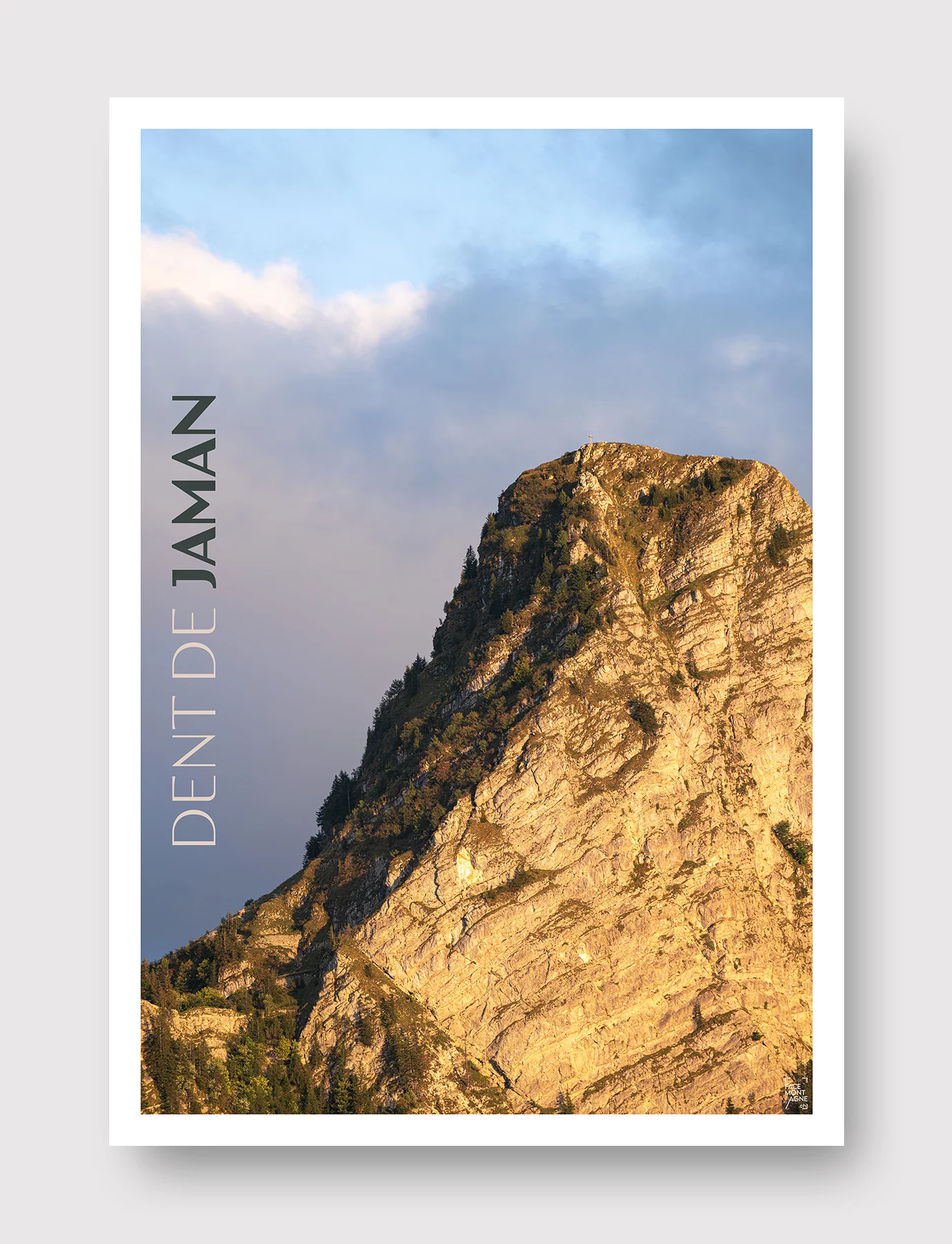 Face Montagne - Dent de Jaman