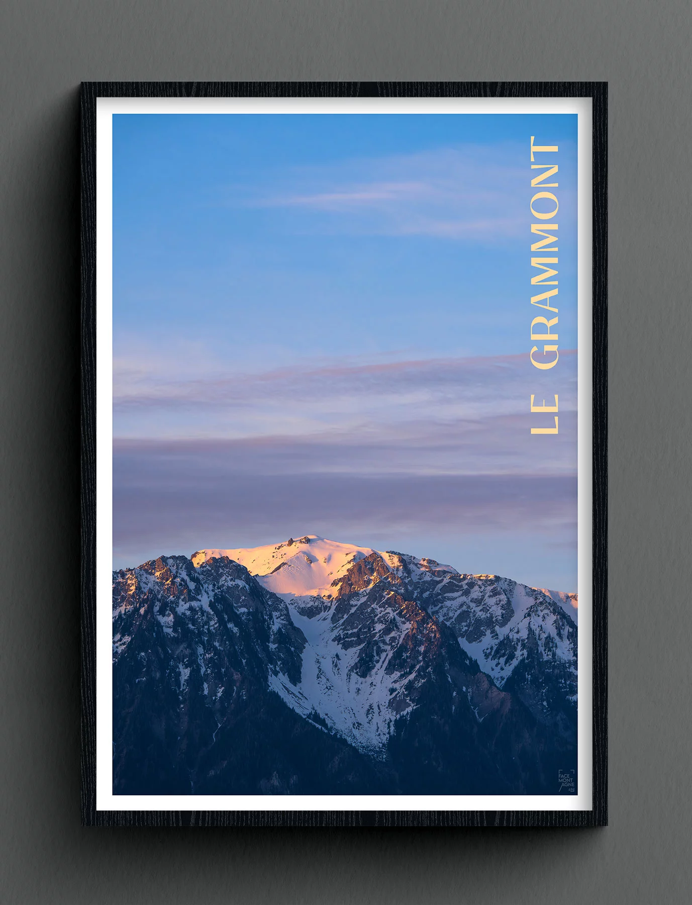 Face Montagne - Le Grammont