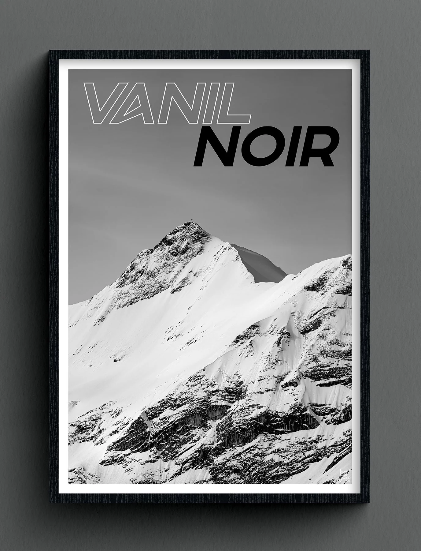 Face Montagne - Vanil Noir