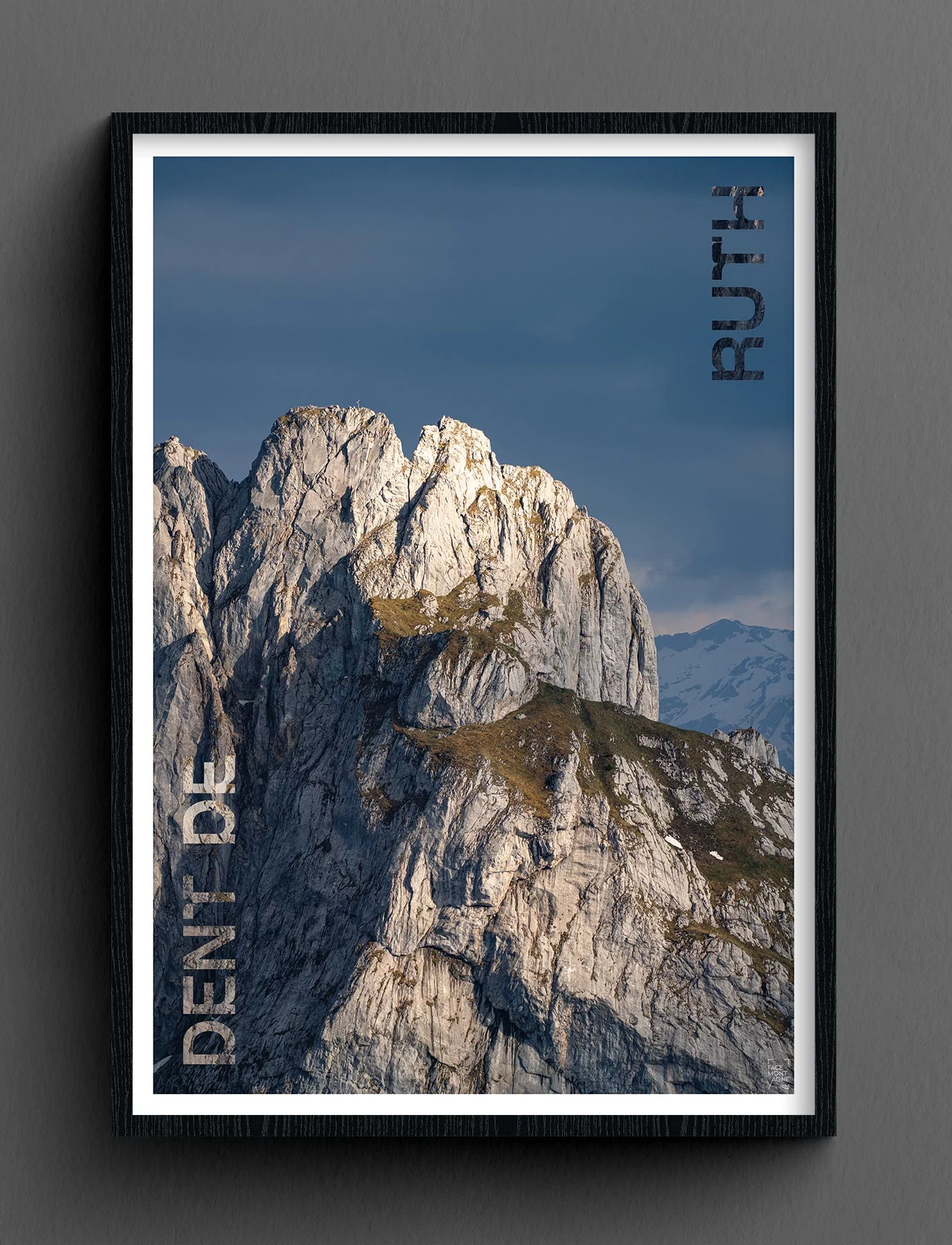 Face Montagne - Dent de Ruth