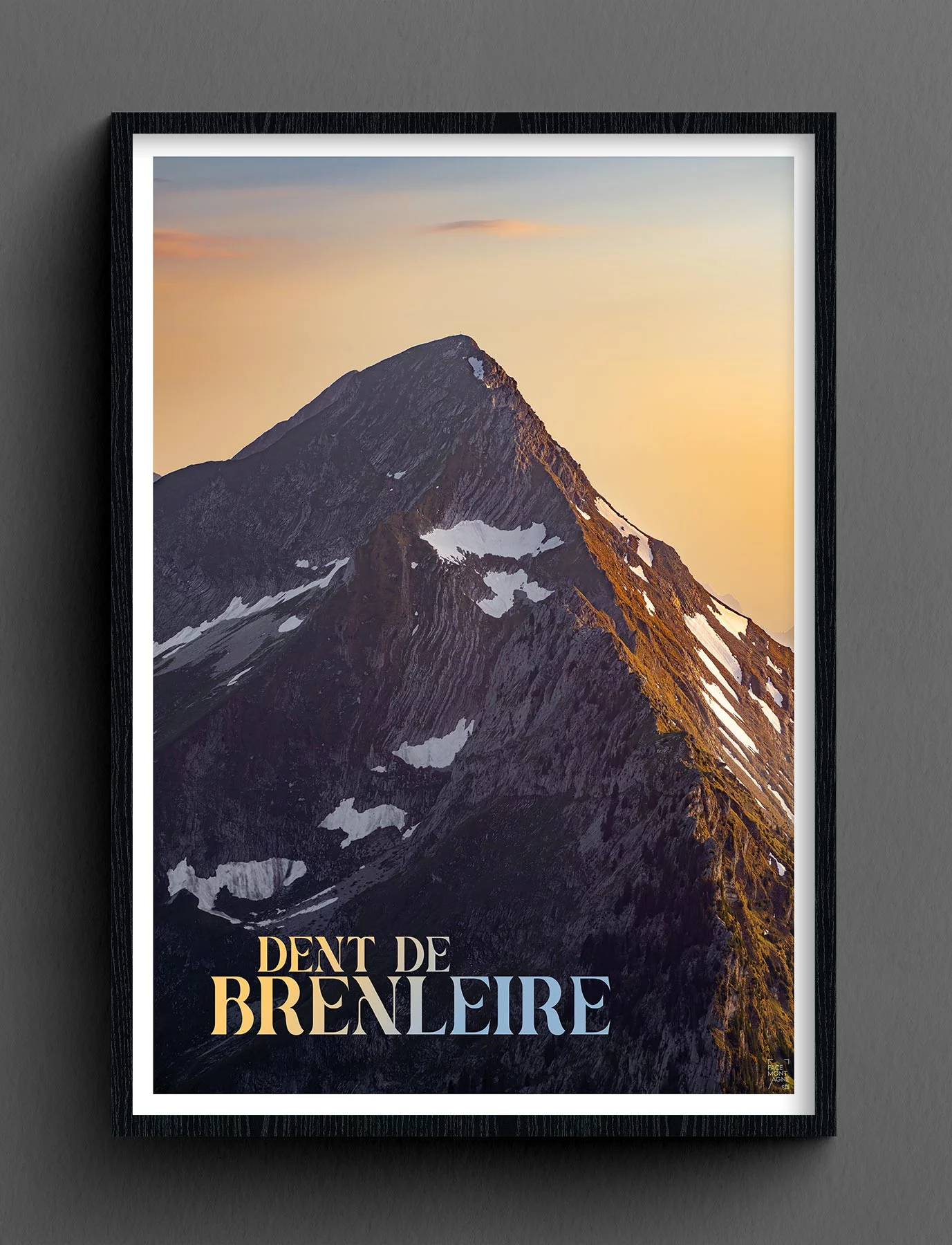 Face Montagne - Dent de Brenleire