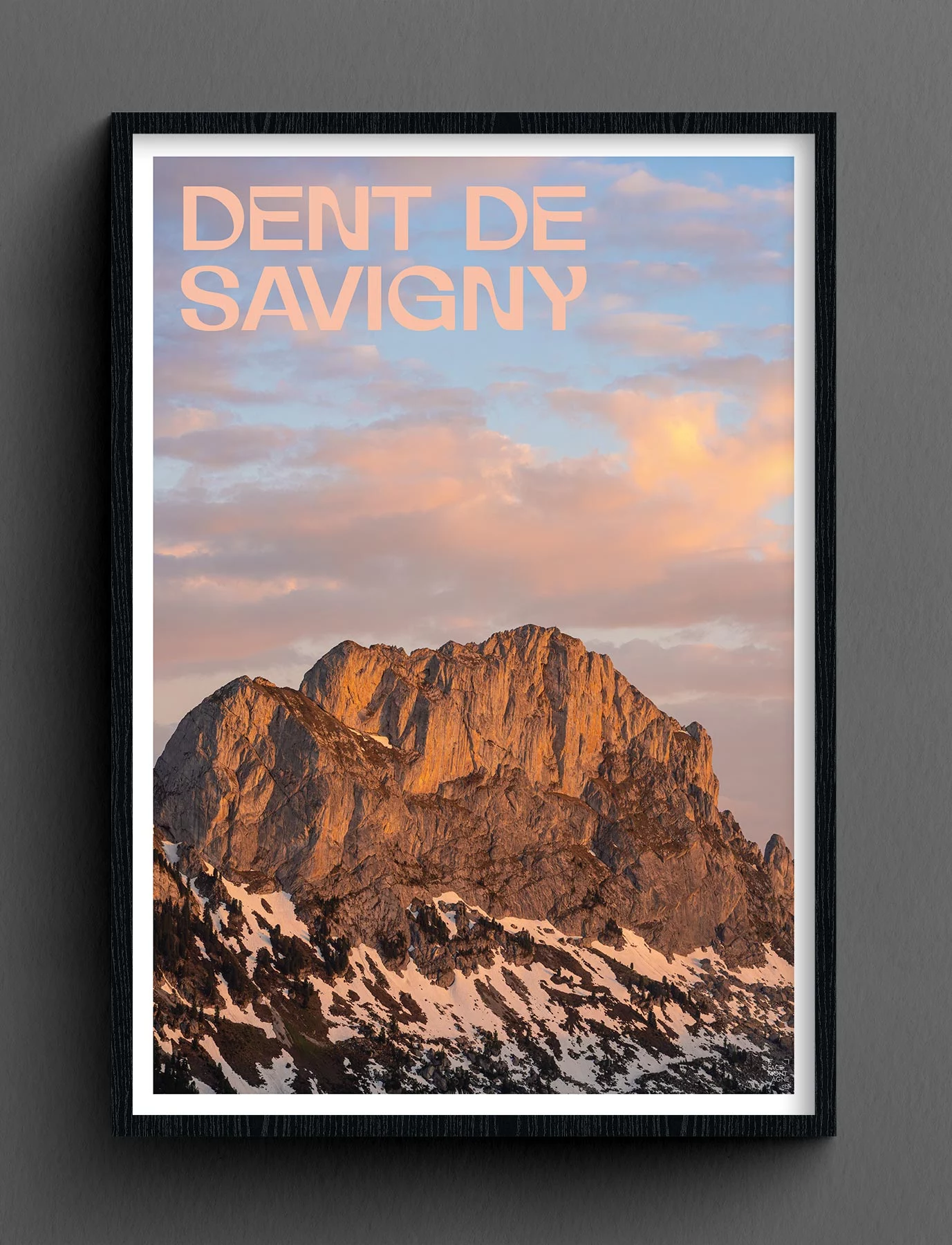 Face Montagne - Dent de Savigny