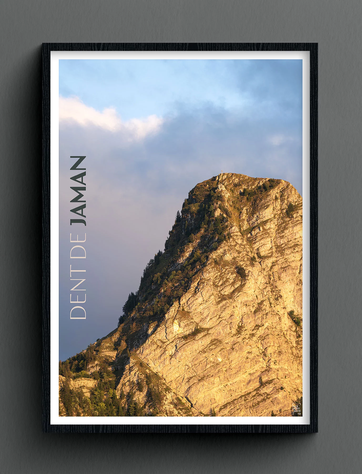 Face Montagne - Dent de Jaman