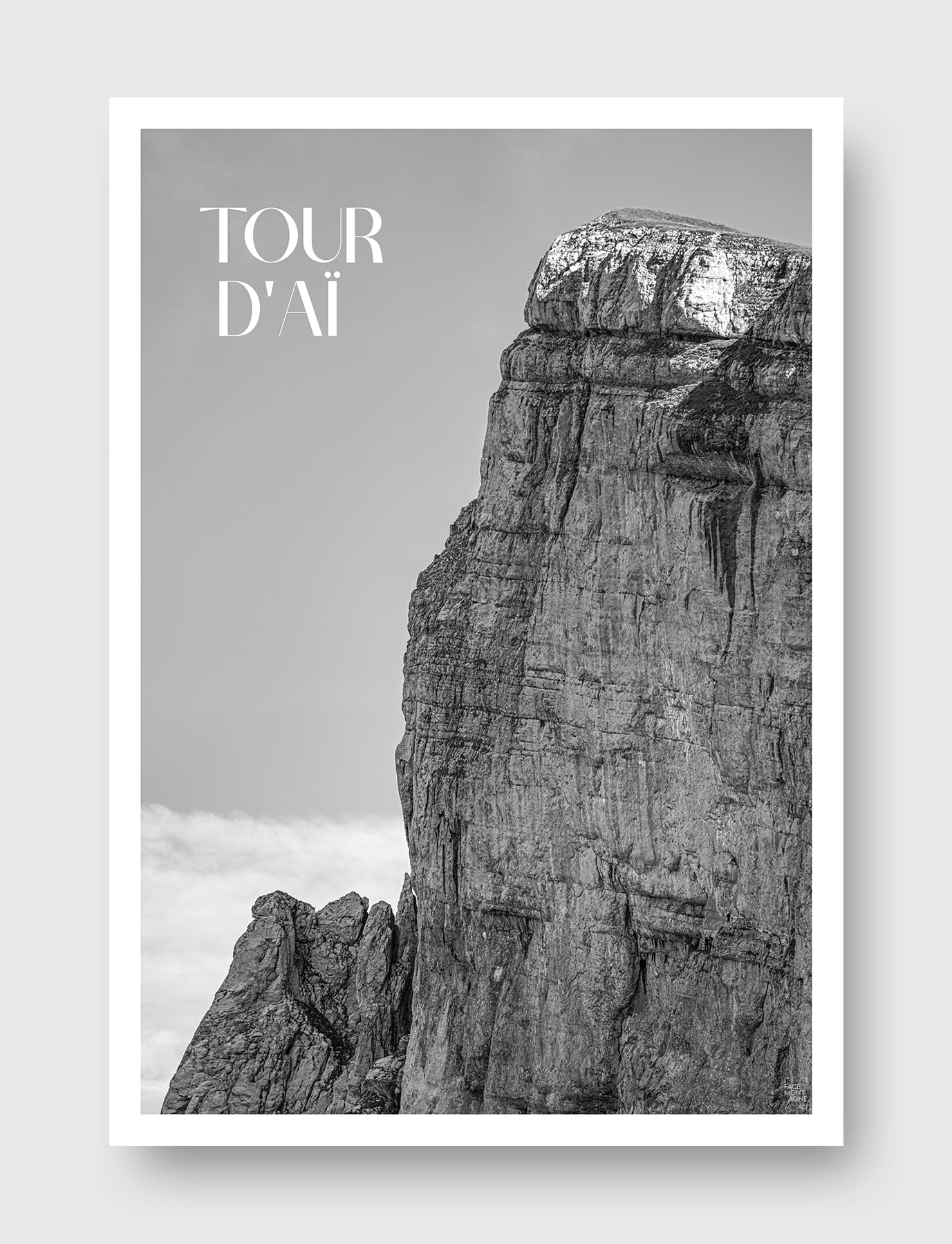 Face Montagne - La Tour d'Aï