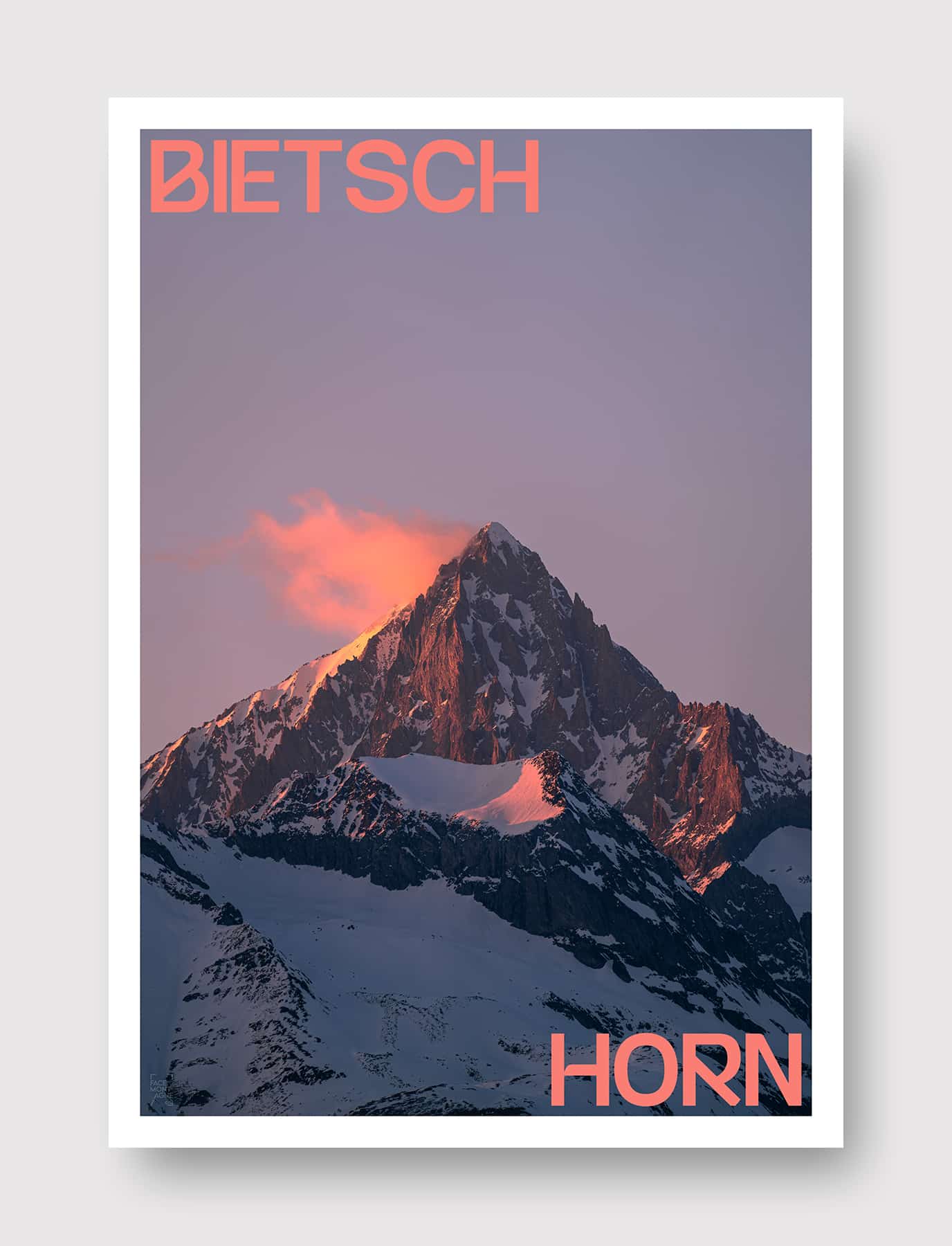 Face Montagne - Bietschhorn