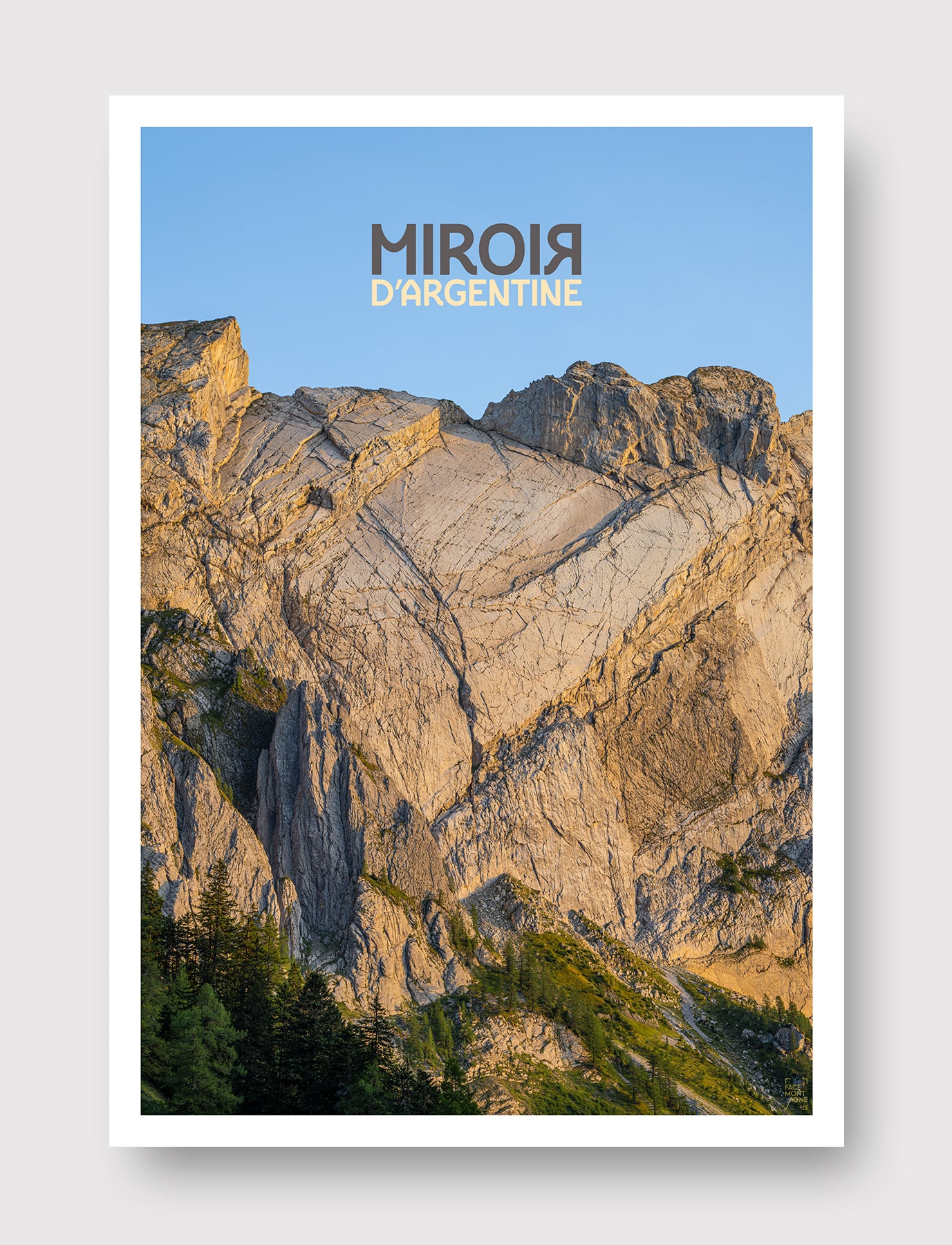 Face Montagne - Miroir d'Argentine