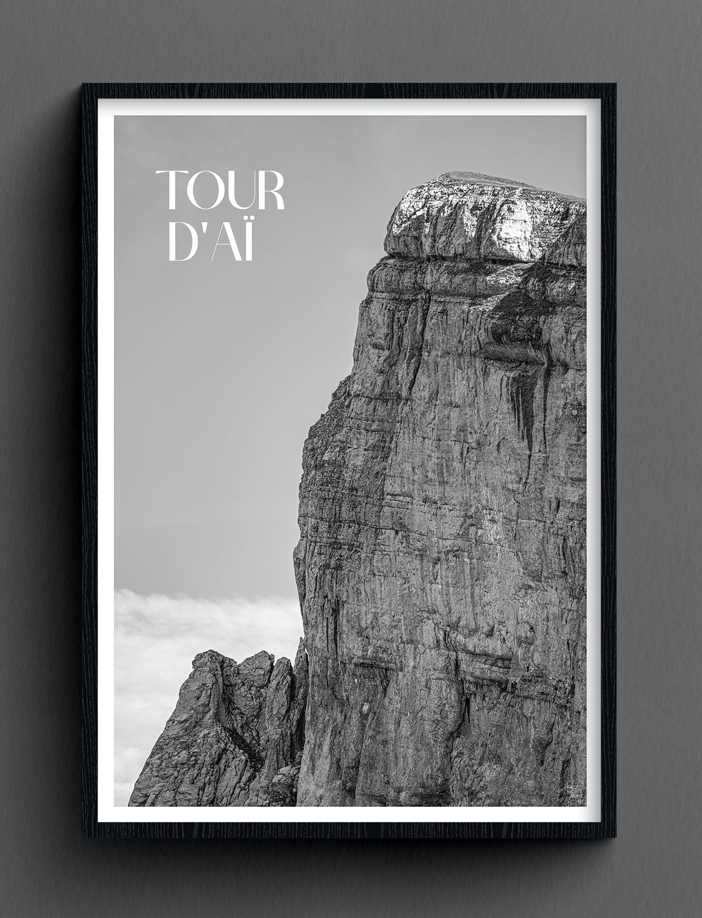 Face Montagne - La Tour d'Aï