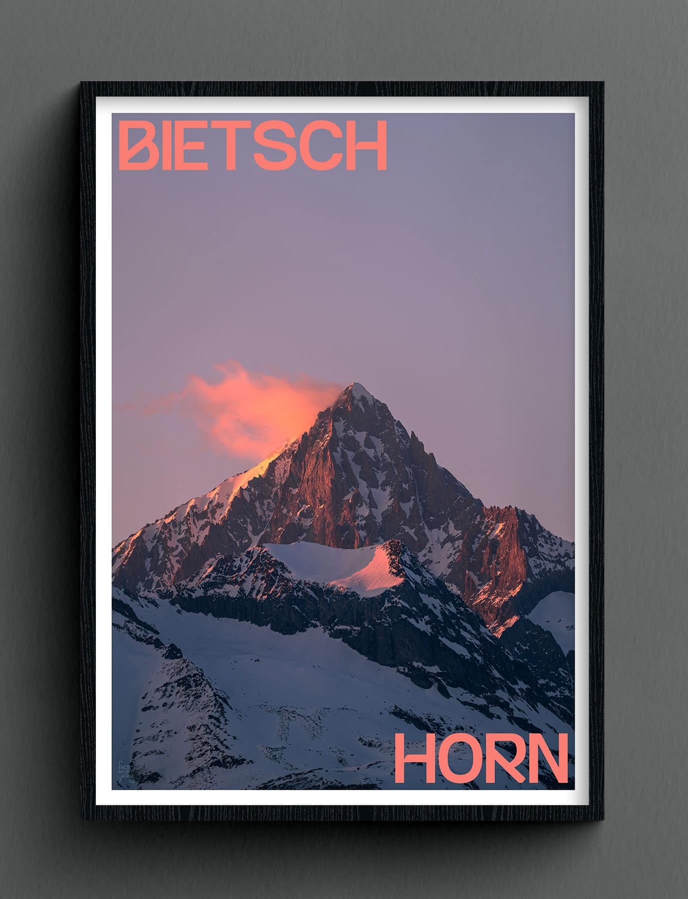 Face Montagne - Bietschhorn