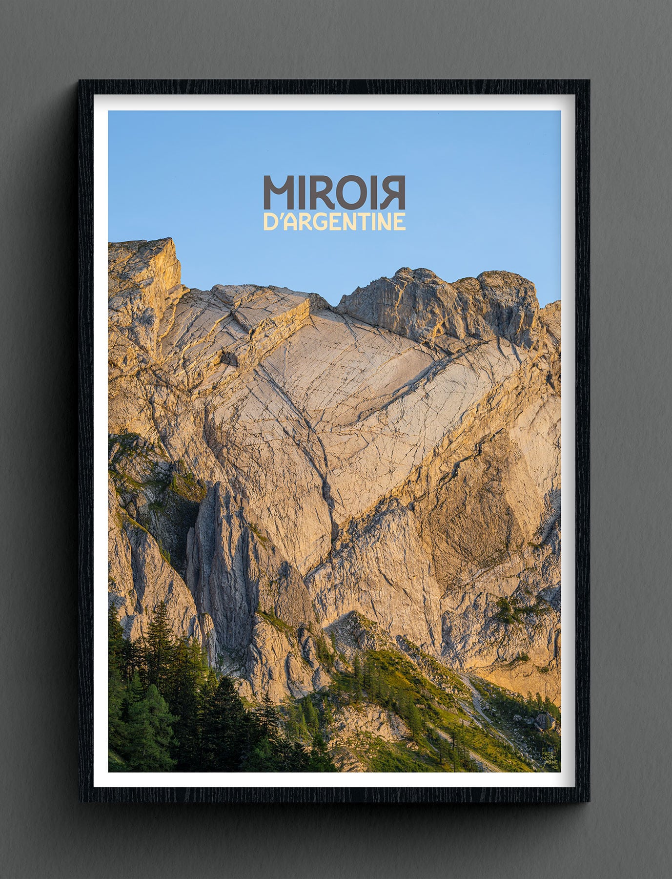 Face Montagne - Miroir d'Argentine