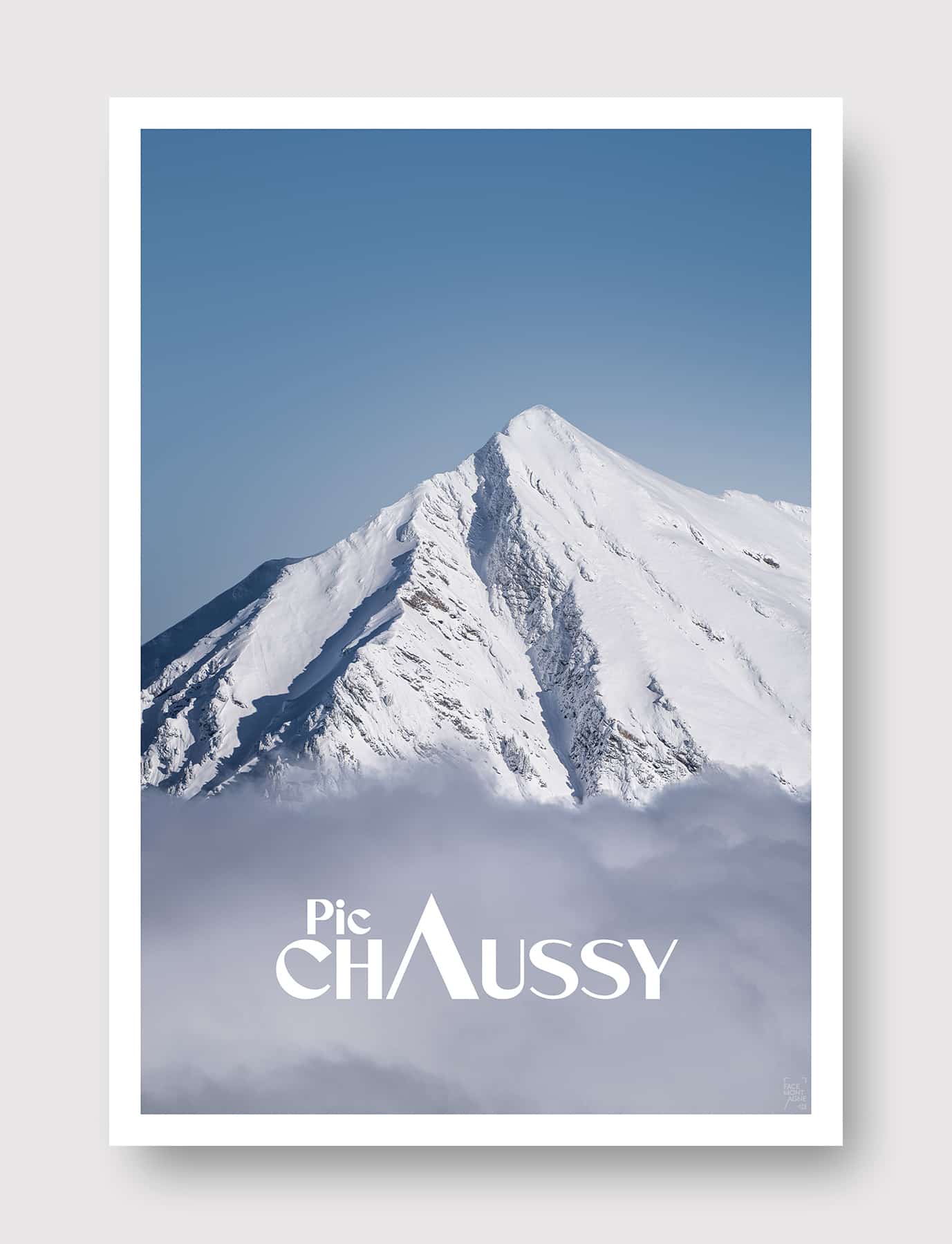 Face Montagne - Pic Chaussy