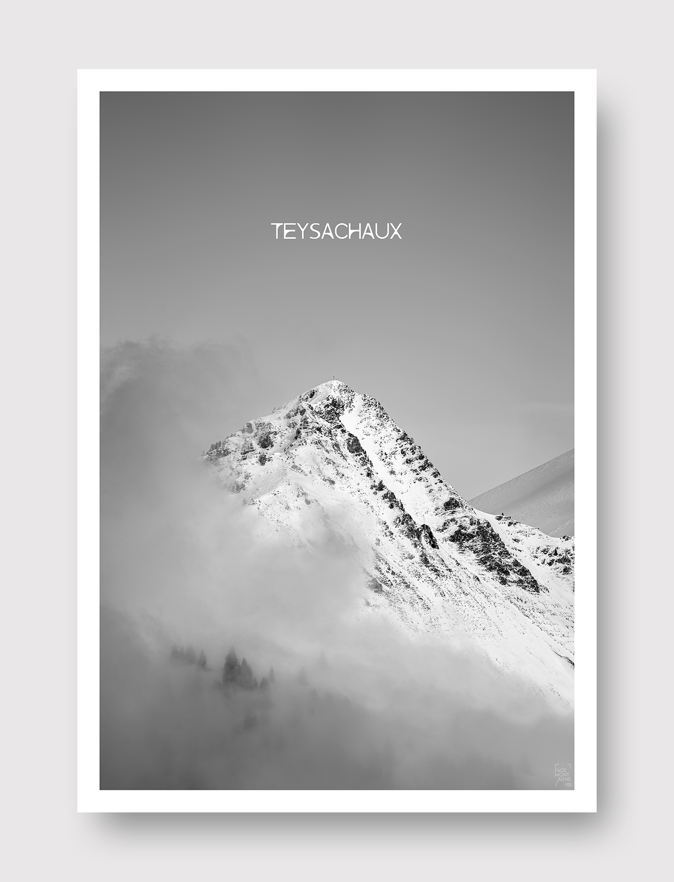Face Montagne - Teysachaux