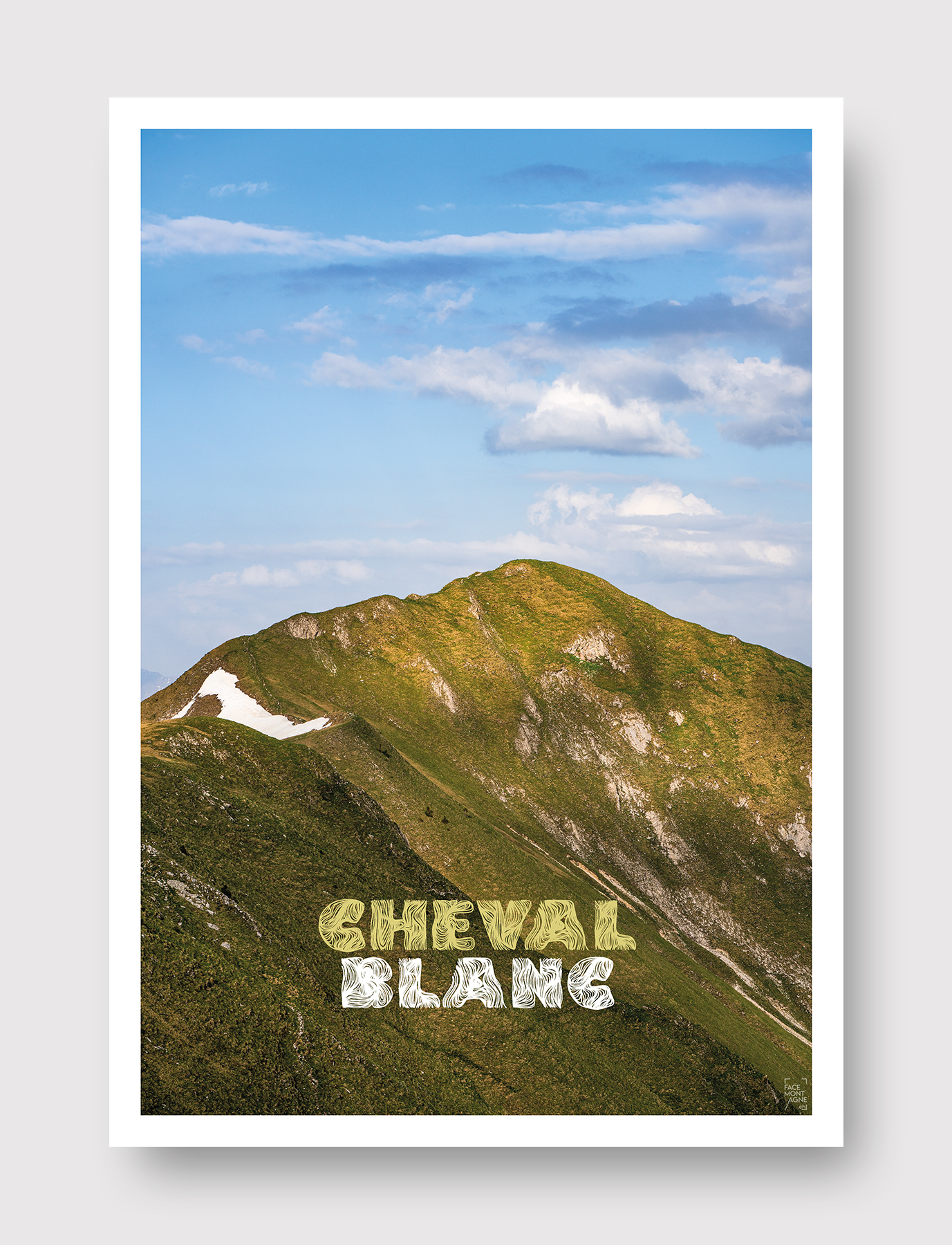 Face Montagne - Cheval Blanc
