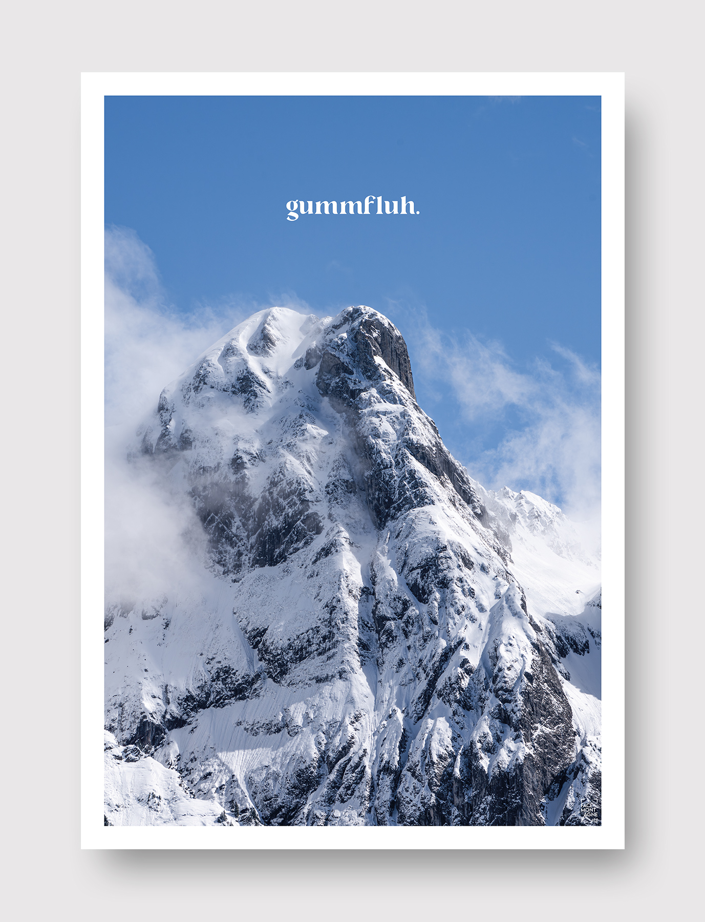Face Montagne - Gummfluh