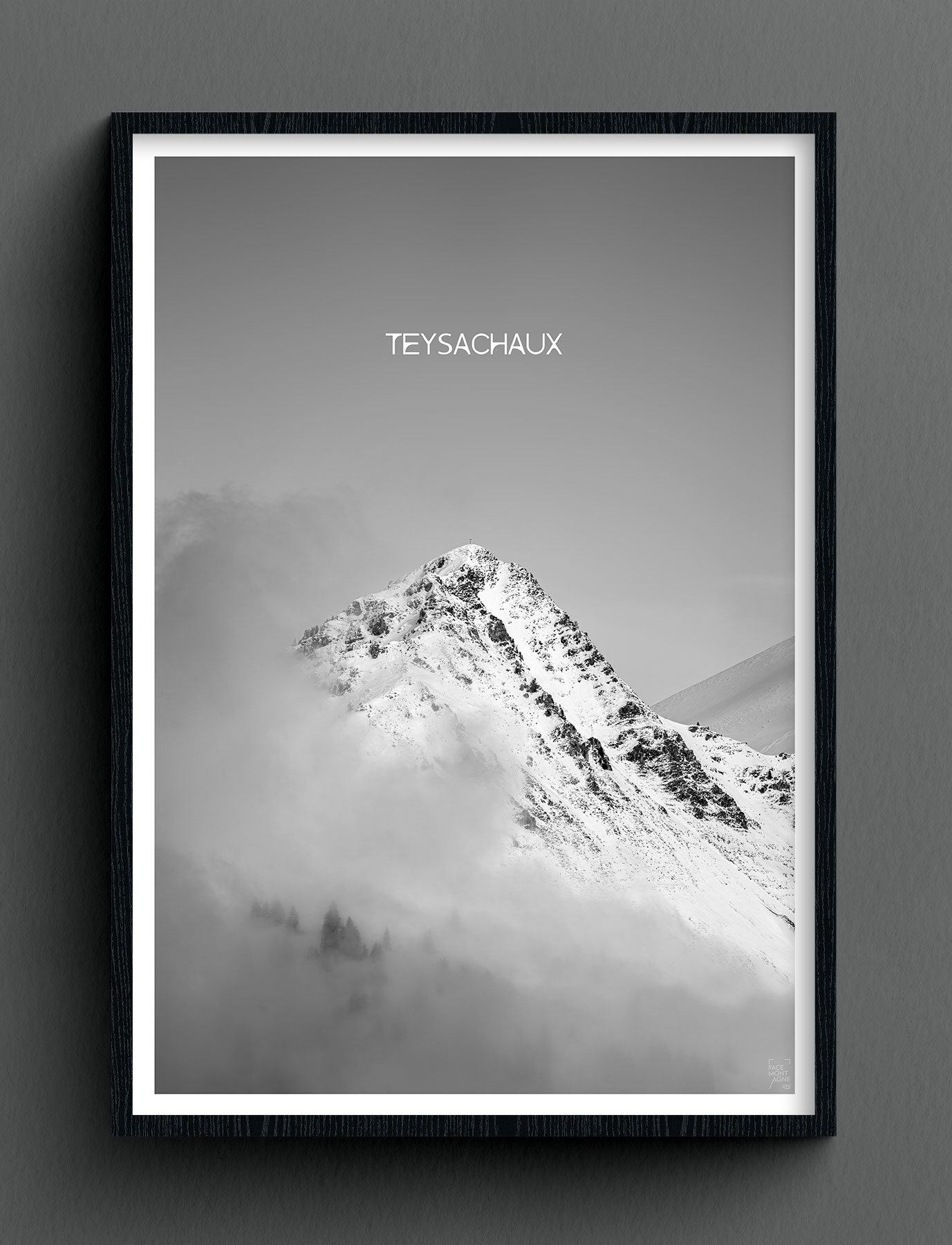 Face Montagne - Teysachaux
